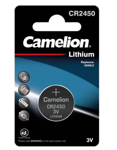 PILA BOTON CR2450 Camelion (precio unitario)*