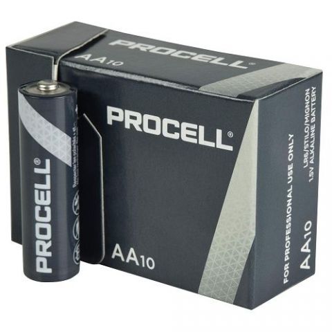 PILA DURACELL INDUSTRIAL PROCELL AA ( pack de 10 )