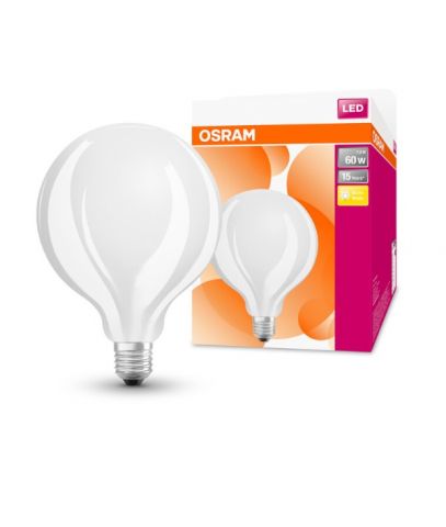 GLOBO LED 125mm FILAMENTO MATE 7w 2700K OSRAM