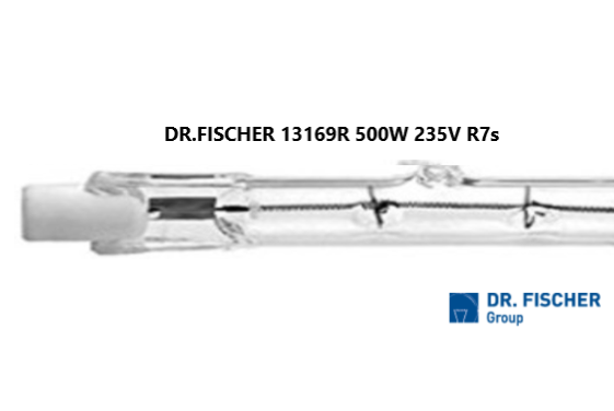 Radiador LINEAL 500w R7S 13169R 221mm Dr Fischer