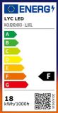 STANDARD LED 18W 2700K BLUE LINE *