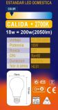 STANDARD LED 18W 2700K BLUE LINE *