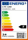 STANDARD LED 24w 6000K 2400lm BLUE LINE *