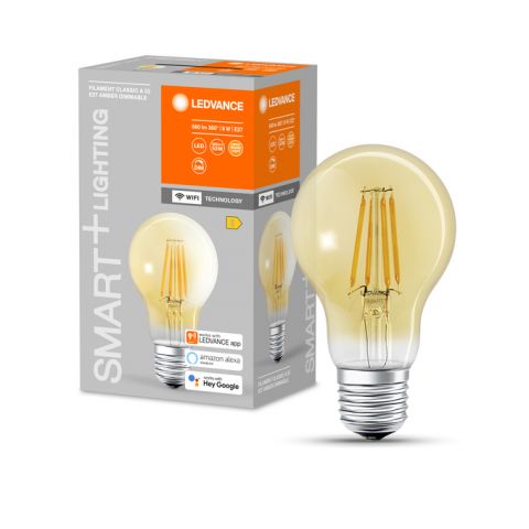 STANDARD LED SMART WIFI AMBAR 6W E-27 OSRAM 