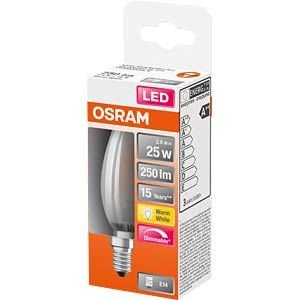 VELA LED OSRAM SUPERSTAR MATE 2,8w E-14 827 DIM *