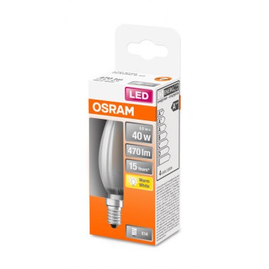 VELA LED OSRAM STAR MATE 4w E-14 827 *