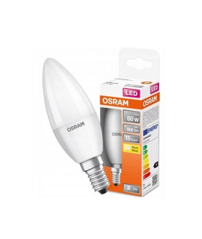 VELA LED STAR 7w E-14 827 OSRAM  * 