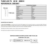 TUBO T5 LED 