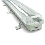 PANTALLA ESTANCA PARA TUBO LED 2 x 120cm (=2x36) *