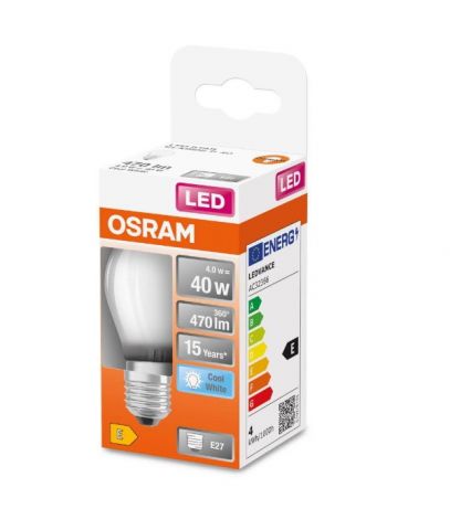 ESFERICA LED OSRAM STAR MATE 4w E-27 840 *