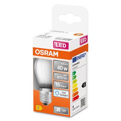 ESFERICA LED OSRAM STAR MATE 4w E-27 865 *