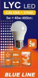 ESFERICA LED 5w E-27 2700K BLUE LINE *