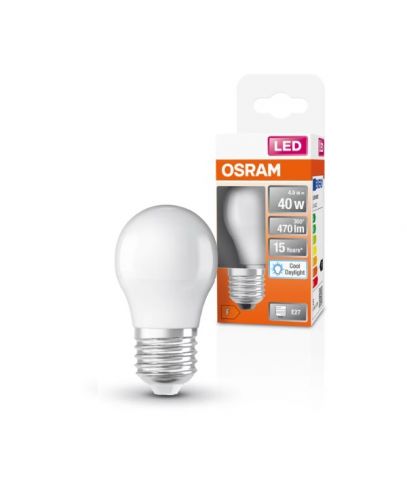 ESFERICA LED STAR 4,9w E-27 865 OSRAM  * 