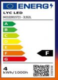 ESFERICA LED 5w E-14 2700K BLUE LINE *