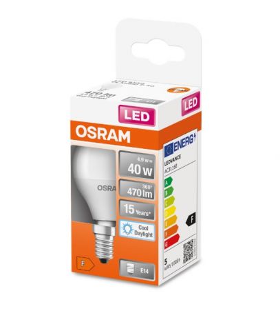 ESFERICA LED STAR 4,9w E-14 865 OSRAM  * 