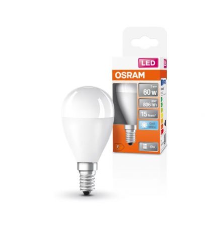 ESFERICA LED STAR 7w E-14 840 OSRAM  * 