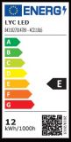 LINEAL LED 118mm 12w 6500K LYC LED *