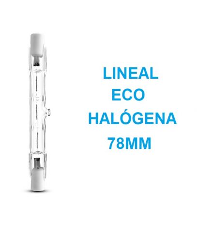 HALOGENA LINEAL ECO 78mm 120w IMPORT.