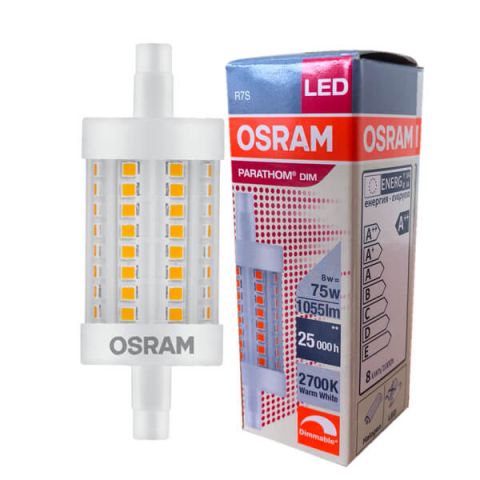 LINEAL LED OSRAM SUPERSTAR 78mm 8,5w 827 DIM * 