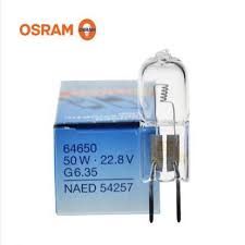 2 PIN FOTO 22.8v/50w Gy6.35 64650 OSRAM