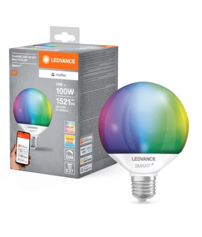 GLOBO LED 95mm OSRAM 14W E-27 WIFI ALEXA Y GOOGLE