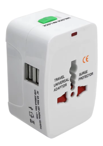 ADAPTADOR UNIVERSAL RETRACTIL c/USB