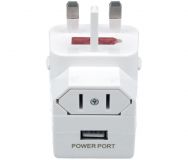 ADAPTADOR UNIVERSAL RETRACTIL c/USB