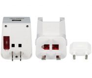 ADAPTADOR UNIVERSAL RETRACTIL c/USB