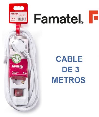 BASE 3 TOMAS TT + INT. + CABLE  3mts