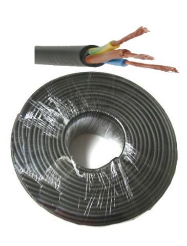 CABLE MANGUERA REDONDA NEGRA 3x1 (100mts)