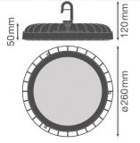 CAMPANA UFO LED 60w/80w/120w CCT OSRAM LEDVANCE *