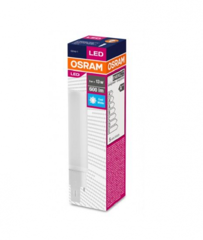 DULUX D LED OSRAM 5w (=10w) 840 G24d-1 (2 PIN)