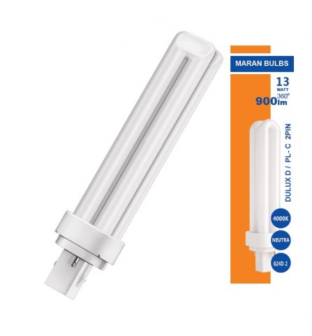 DULUX D 13W 840 MARAN BULBS *