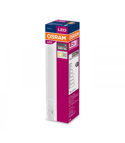 DULUX D LED OSRAM 7w (=18w) 830 G24d-2 (2 PIN)