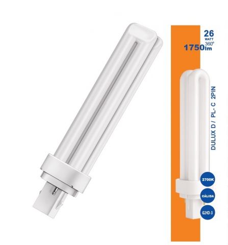 DULUX D 26W 827 IMPORT.  *
