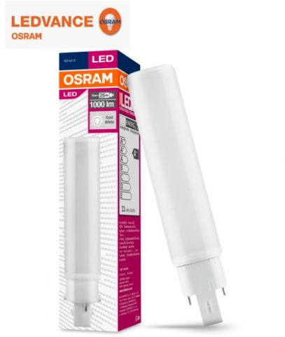 DULUX D LED OSRAM 10w (=26w) 830 G24d-3 (2 PIN)