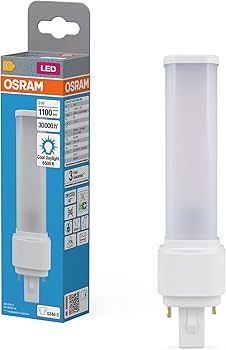 DULUX D LED OSRAM 10w (=26w) 865 G24d-3 (2 PIN)