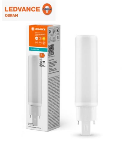 DULUX D/E LED OSRAM 6w (=13w) 830 G24q-1 (4 PIN) 