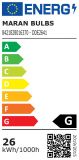 DULUX D/E 26w 827 4 PIN MARAN BULBS *
