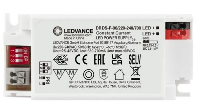DRIVER LED 500-700mA 21-30w (23-42v) OSRAM 
