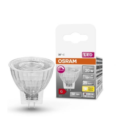 DICROICA LED OSRAM SUPERS. 12v 35mm MR11 3,2w DIM*