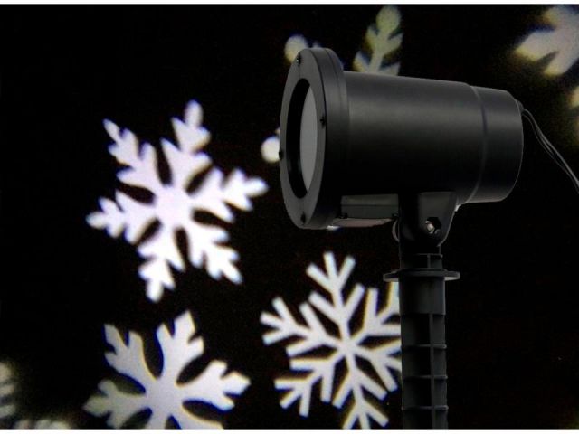 PROYECTOR COPOS DE NIEVE EXTERIOR