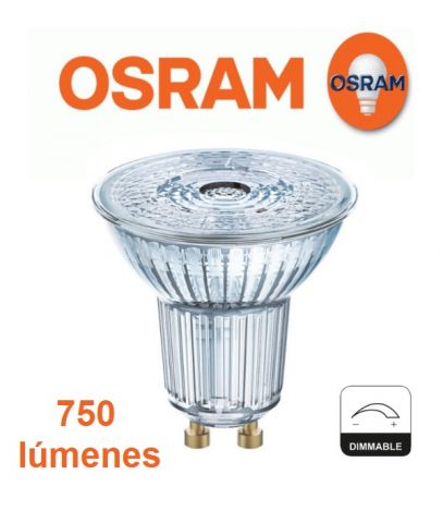 GU10 LED PARATHOM 9,6w 827 DIM OSRAM *