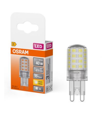 G9 LED 4,2w 827 470lm OSRAM 