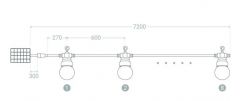 GUIRNALDA SOLAR IP65 LED 7 METROS 4000K
