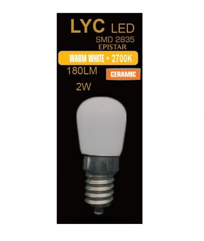 PEBETERO LED 2w 2700K E-14 LYC LED *