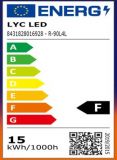 R-90 LED - BLUE LINE - 15w E-27 4000K *