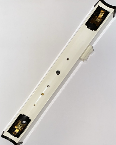 REGLETA PORTALINESTRA PARA 2 CASQUILLOS s14s