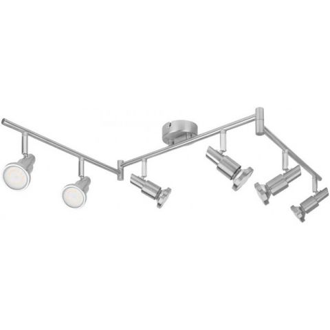 REGLETA OSRAM LED SPOT 6 FOCOS GU10 LED 3w 827 *