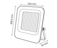 PROYECTOR LED 200w 6500K chip OSRAM *